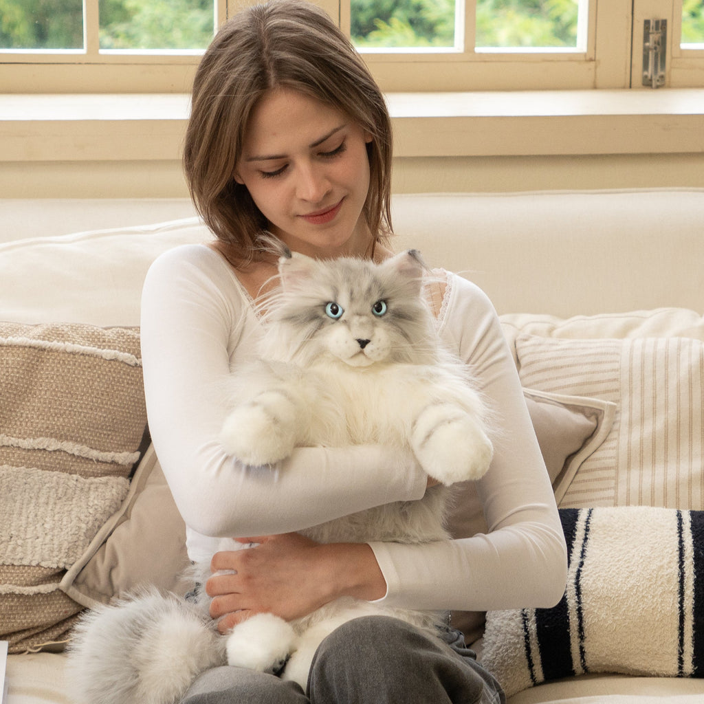 Silver Maine Coon Backpack