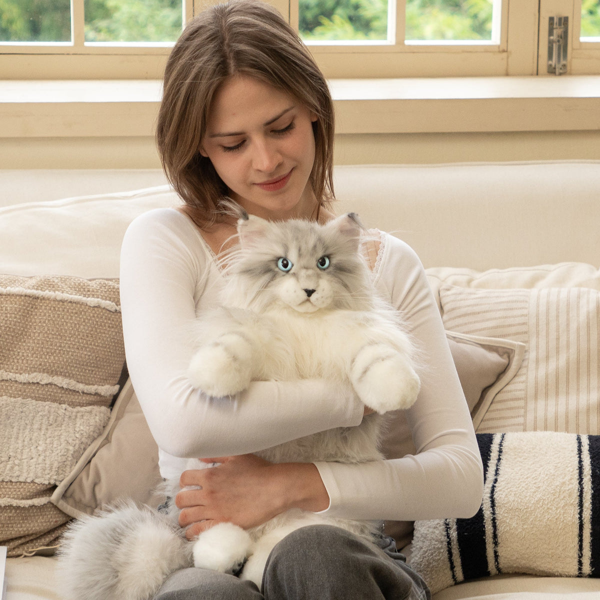 Silver Maine Coon Backpack