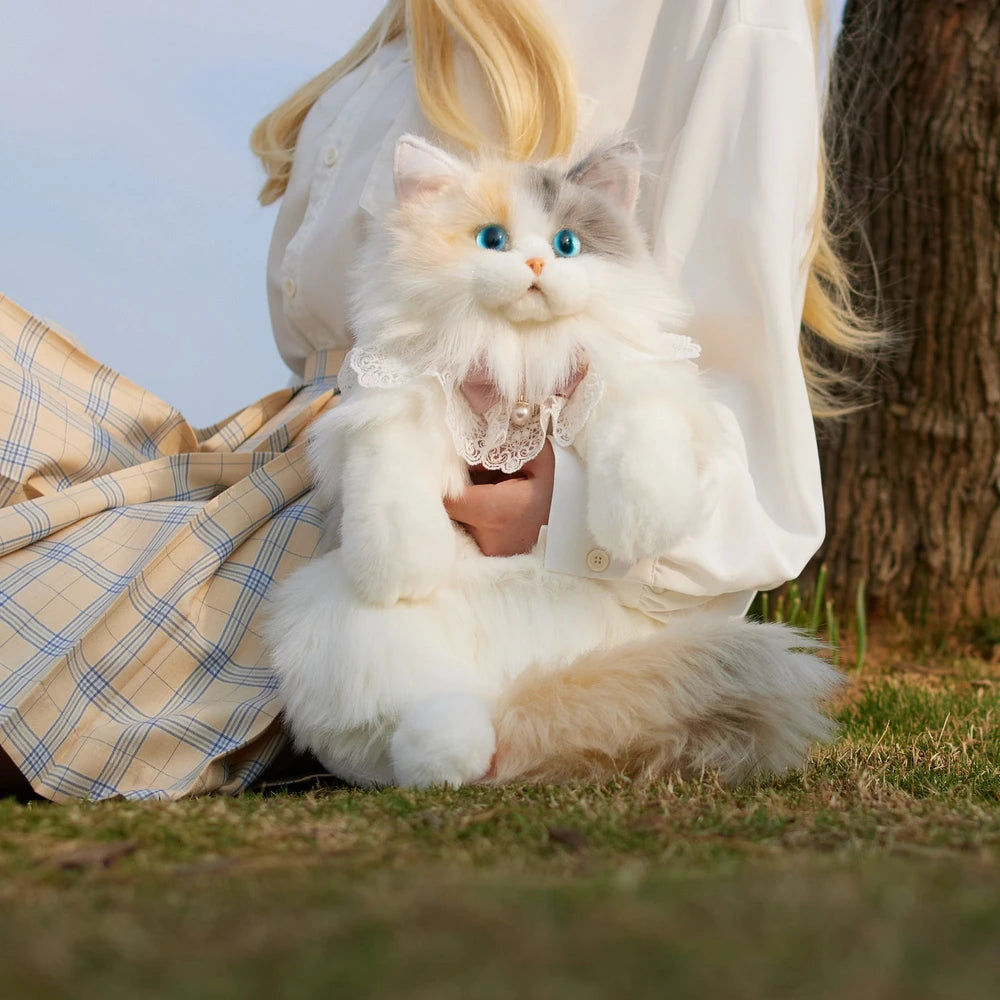 Plushy Cat Backpack