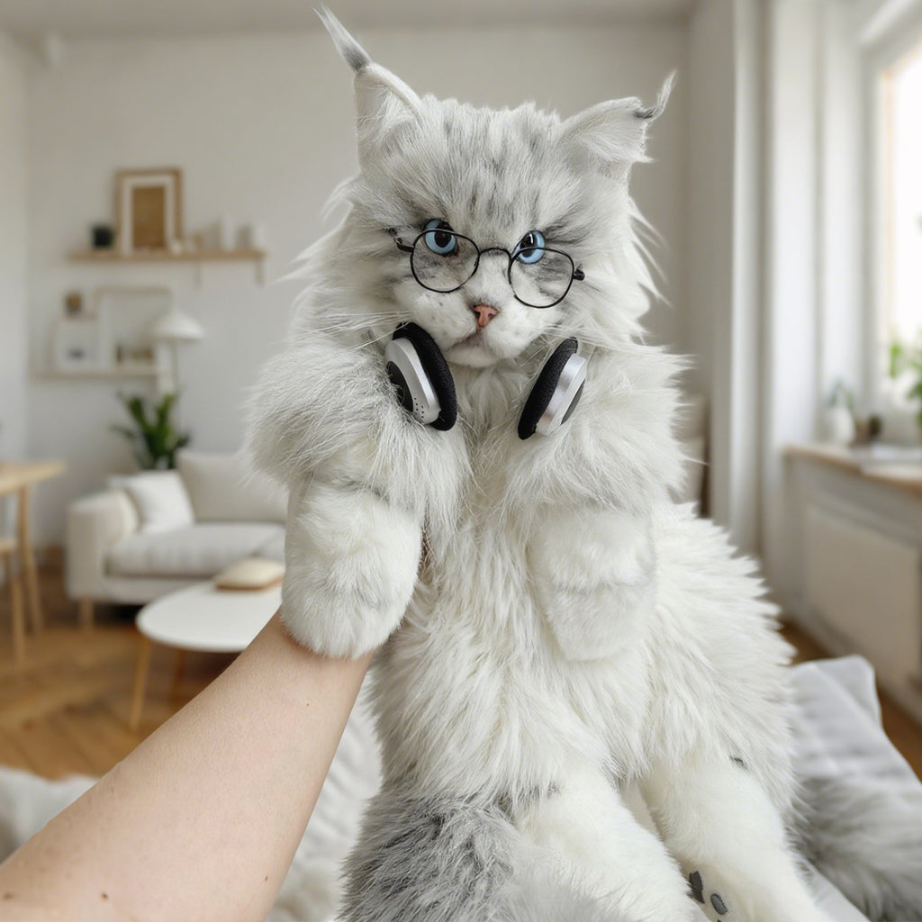 Silver Maine Coon Backpack
